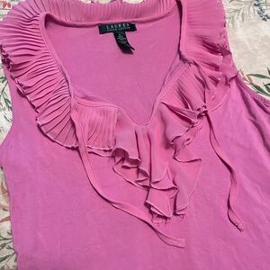 Ralph Lauren cute ruffle tank